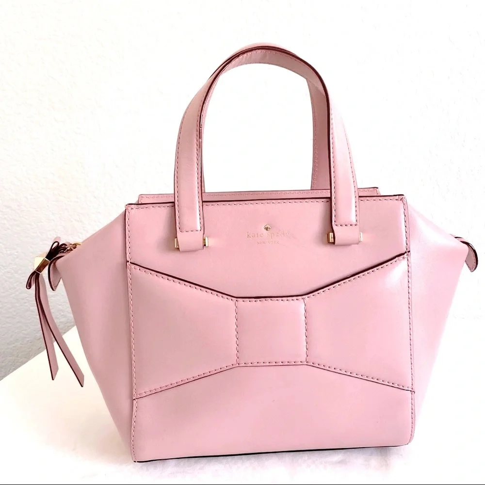 Kate spade 2 Park Ave Beau Bow Bag Pink